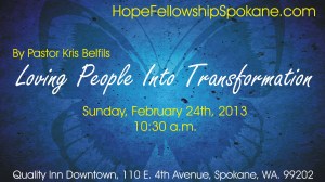 Loving People Into Transformation